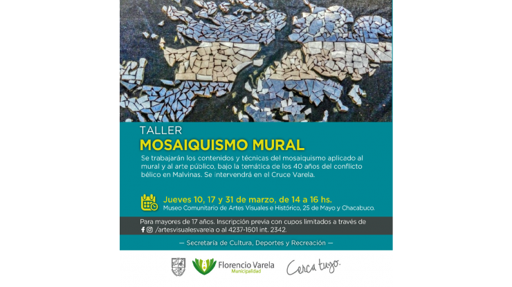 Comienzan los talleres de Mosaiquismo Mural